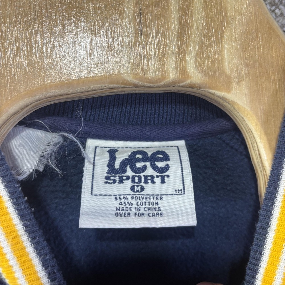 Vintage Atlanta Thrashers Sweatshirt Mens Medium Blue NHL Hockey Lee Sport - Picture 5 of 11